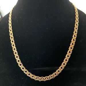 Unique gold necklace